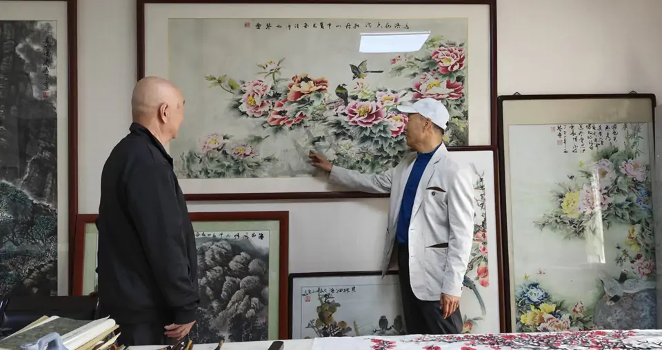 陈氏太极名家褚立京到访雷鸣书画工作室开展文化访谈交流