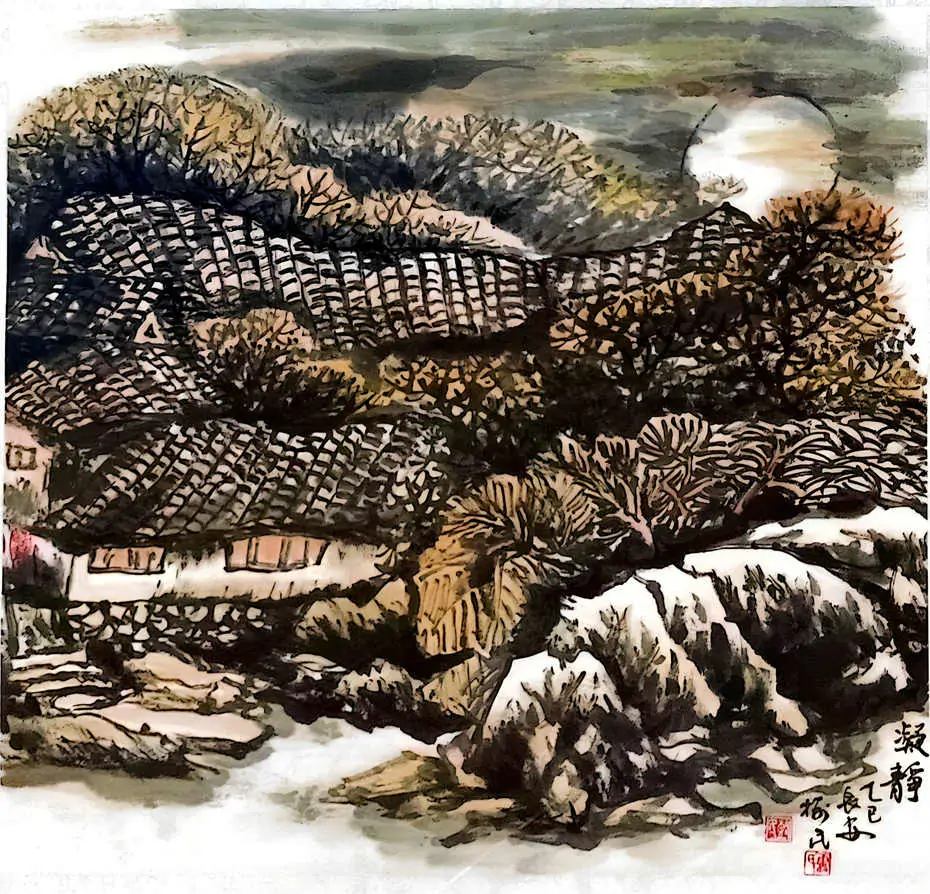 【雷鸣】绘画创作四幅作品展示