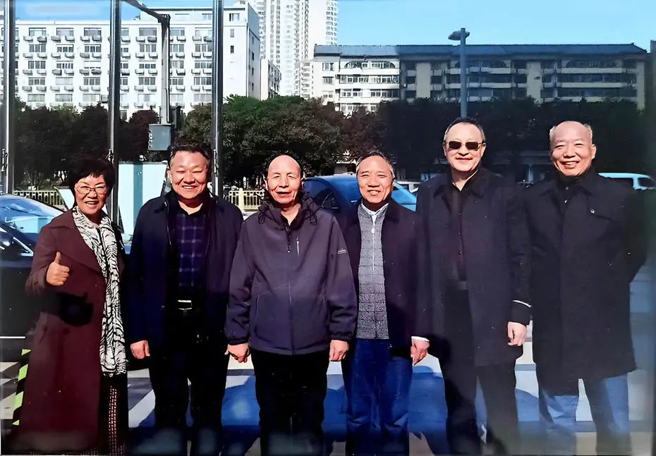 牛迈程与周岐、谷栓成、刘建设、张平丽、李鹏