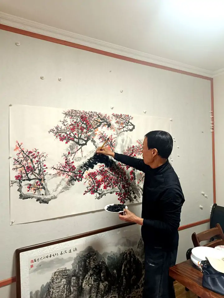 雷鸣先生创作实录