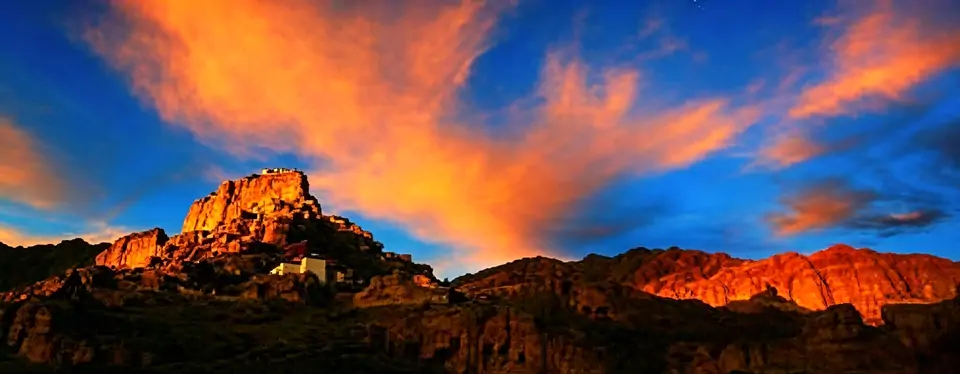 【杨年华】古格夕阳