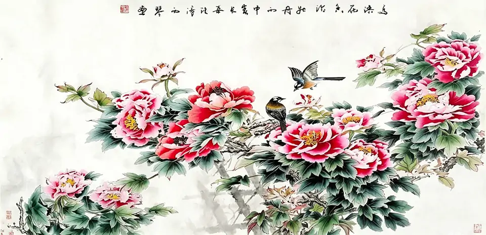 【郑西琴】花鸟绘画作品欣赏