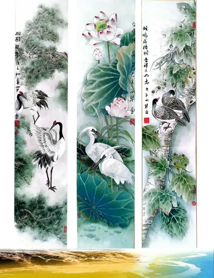 【郑西琴】花鸟绘画作品欣赏